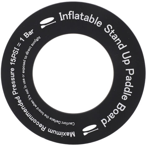 Rutschfeste PVC-Ventiladapterdichtung für Schlauchboote und aufblasbare Surfbretter