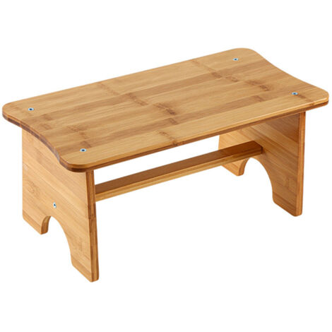 Rutschfeste und multifunktionale Fußstütze aus robustem Holz, ideal für Zuhause, Büro oder Arbeitszimmer. Lindert Ermüdung und bietet optimalen Komfort. Perfekt für Zuhause.