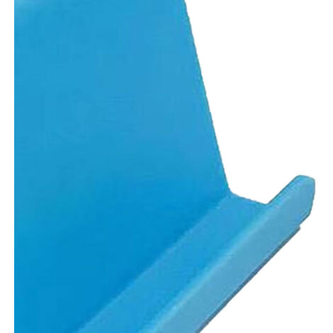 Rutschfester Handyhalter aus strapazierfähigem Kunststoff, stabil und tragbar für Büro, Auto oder Zuhause, blaue Farbe.