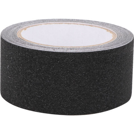 Rutschfestes Klebeband für Treppen und Böden – 5 Meter, schwarz, sicheres PU/PEVA