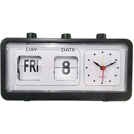 Rveil Mcanique Nouveaut avec Calendrier Horloge de Bureau ODIPIE
