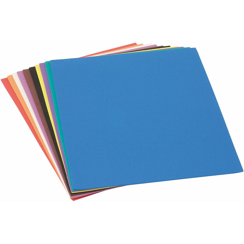 Neoprene Sheets Plain Assorted Pack 10 - Rapid