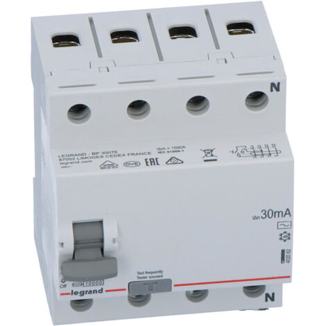 RX3 4P 25A 30MA AC-Typ RCD