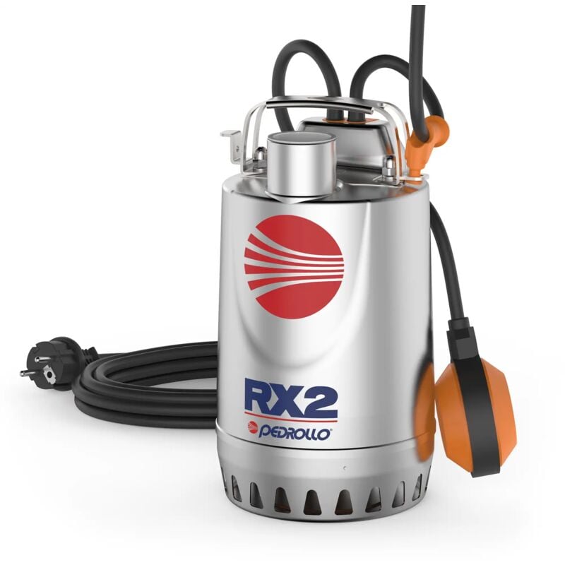 RXm 1 (5m) - Pompe électrique pour l'assainissement de l'eau monophasé - Pedrollo