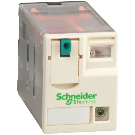 Rxm4ab2jd Schneider - Relais Miniature - Embrochable - Test+del - 4of (inverseur) - 12a - 12vdc - Zelio Rxm