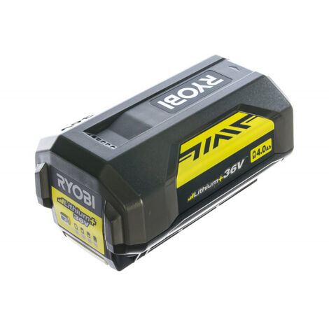 RYOBI - 1 batteria al litio+ da 36 V compatibile con tutti gli utensili da giardino Max Power da 36 V - 4,0 Ah - Gestione carica/scarica individuale delle celle e regolazione dell'energia - BPL3640D2