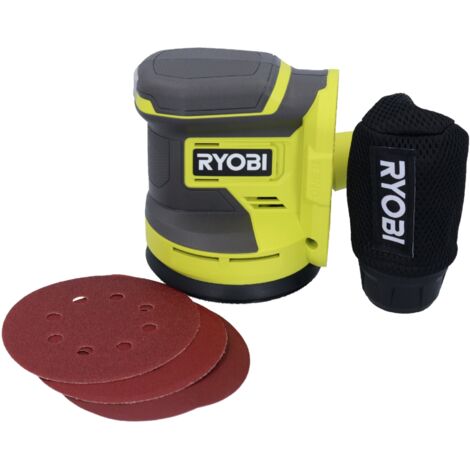 Ryobi 18 V ONE+ Akku-Exzenterschleifer RROS18-0, 125 mm, ohne Akku und Lader
