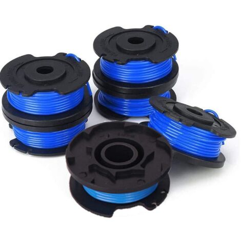 Ryobi 18v 24v 40v String Trimmer Line Spool, 0.065" Replacement Spool, Compatible with Ryobi One+ AC14RL3A, 11ft Cordless String Trimmer Line, 6 Pack