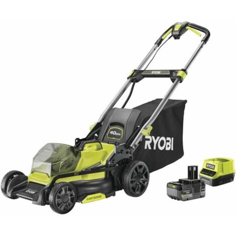 Ryobi 18V Brushless Cortacésped Verde 40 cm