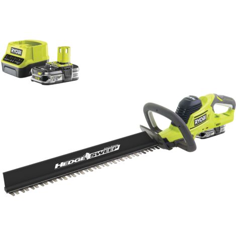 Ryobi 18V One+ Heckenschneider Rot 50 cm Klinge