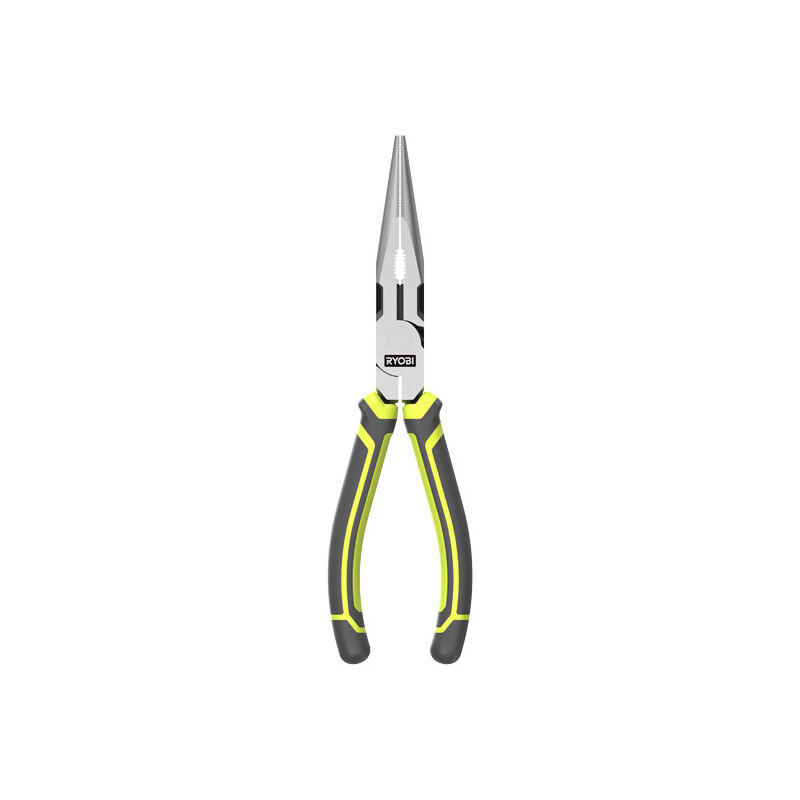 200mm High Leverage Long Nose Pliers RHLNP200 - Ryobi