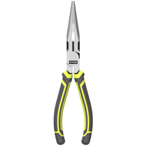 Ryobi 200mm High Leverage Long Nose Pliers RHLNP200