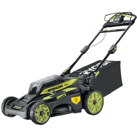  RYOBI 36V LithiumPlus Brushless Towed Mower - cortes 51 cm - 1 batería 6.0Ah - 1 cargador rápido RY36LMX51A-160 