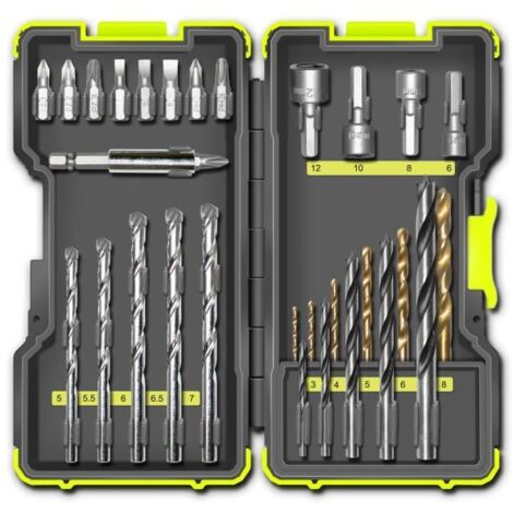 Ryobi 5132002254 RAK30MIX 30 parti Assortimento punte e inserti