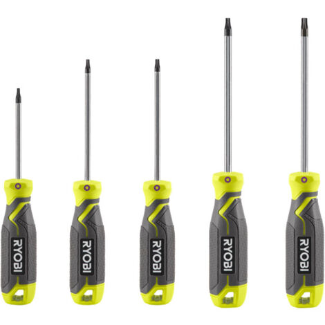 Ryobi 5pc Torx Screwdriver Set RHSDST5