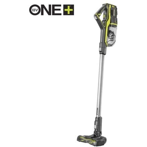 RYOBI Aspirateur balai 18V One+ Brushless - Sans batterie ni chargeur - R18SV7-0