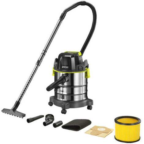 RYOBI Aspirateur eau et poussière 18V One Plus - sans batterie ni chargeur R18WDV-0