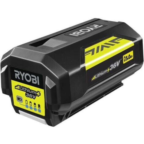 Batterie lithium-ion 36V 5,0Ah – Gestion individuelle de charge – Max Power pour machines Ryobi – Remplace BPL3650D - BPL3650D2