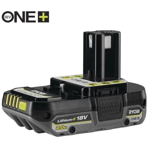 RYOBI Batterie LithiumPlus 18V - 2.0Ah compacte - RB1820C
