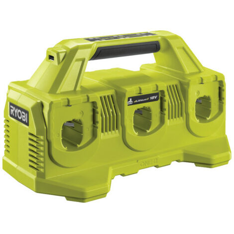 RYOBI Chargeur de batterie - RC18640 - 18V One+ Lithium-ion - 6 ports