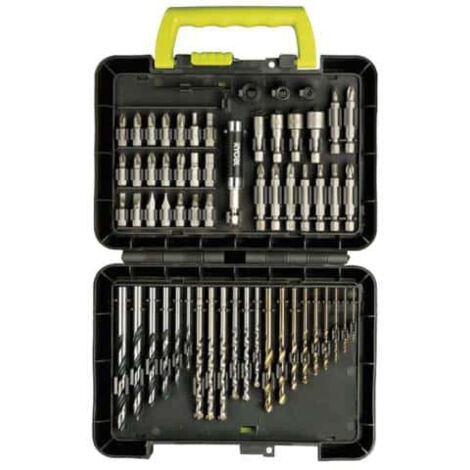 RYOBI Coffret 60 accessoires - perçage et vissage RAK60DDF