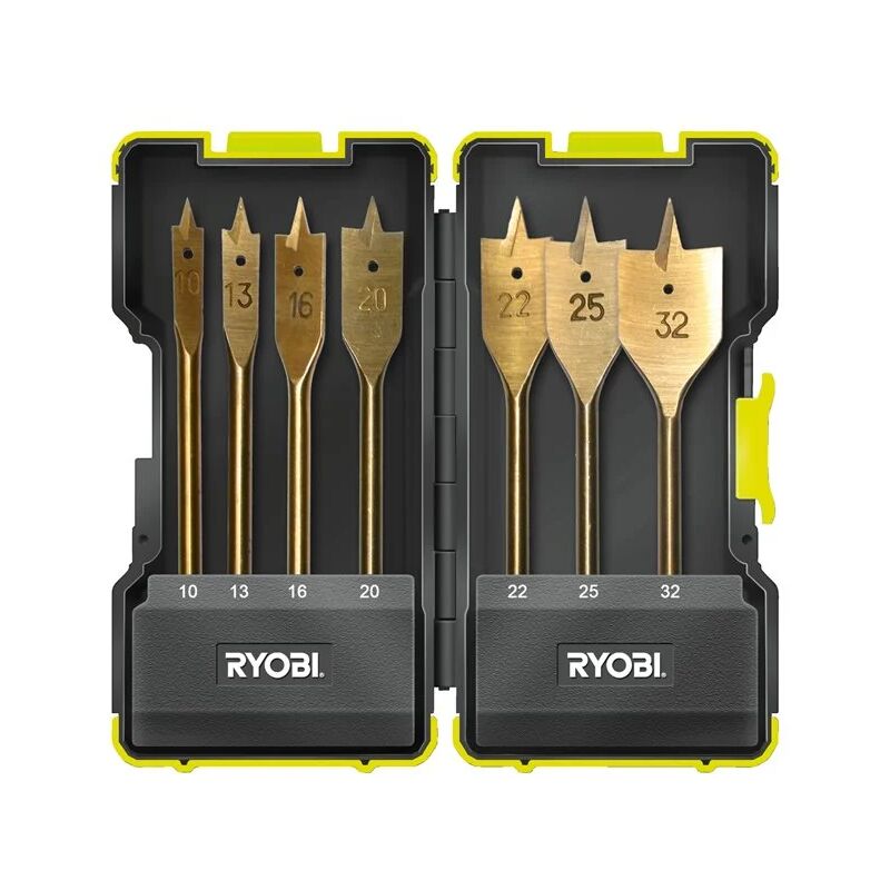 Ryobi Coffret Antichocs 7 Mèches