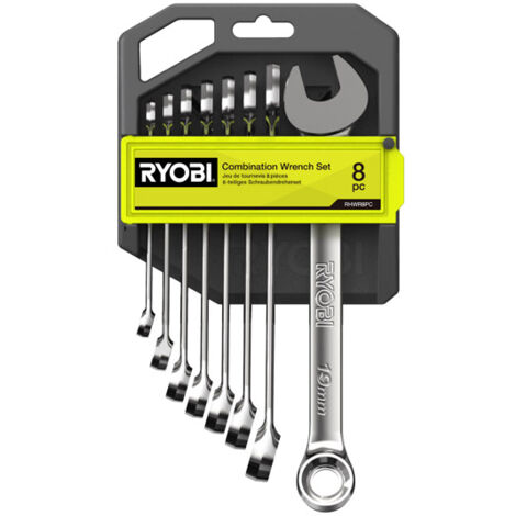 Ryobi Combination Wrench Set (8pc) RHWR8PC