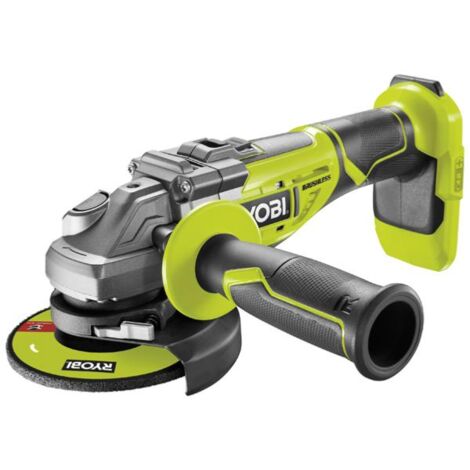 RYOBI CORDLESS BRUSHLESS ANGLE GRINDER 18V (TOOL ONLY)