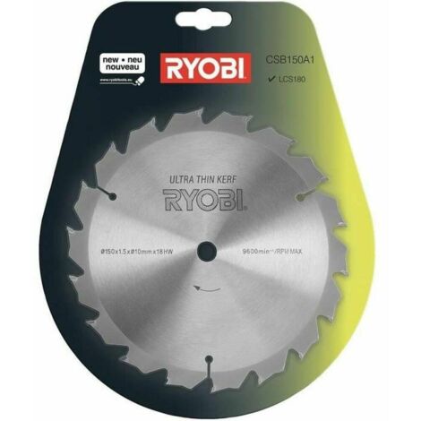 Ryobi CSB150A1 hoja ultra fina 150 mm carburo de tungsteno