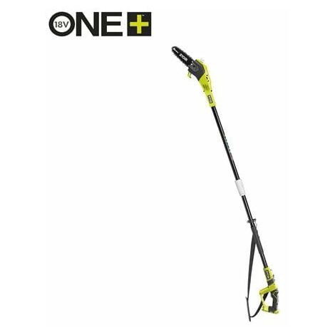 Ryobi – Élagueur électrique sur perche sans fil 18V – Longueur de coupe 20 cm – Moteur Brushless – Pour élagage jusqu'à 4 m – OPP1820