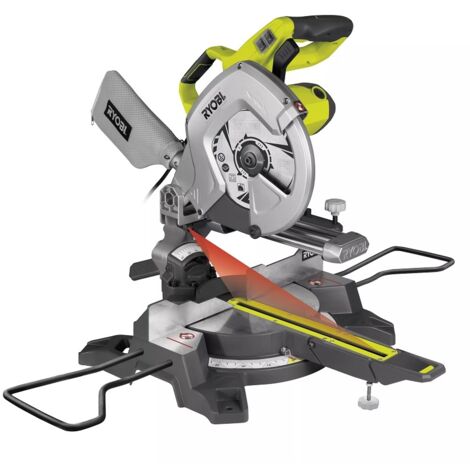 Ryobi EMS254L sierra eléctrica portátil 2000W negra y amarilla