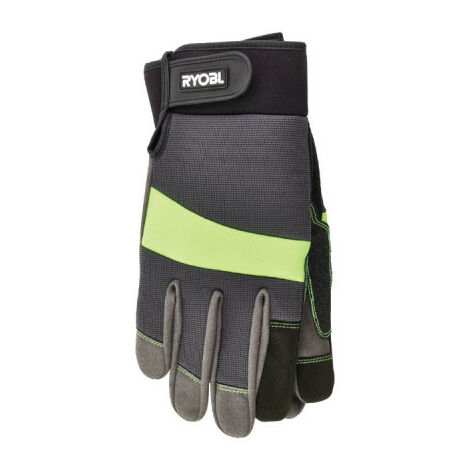 RYOBI Gants de jardinage renforcés et tactiles - Taille XL RAC811XL