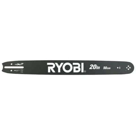 RYOBI Guide 50cm pour tronçonneuses thermiques RAC233