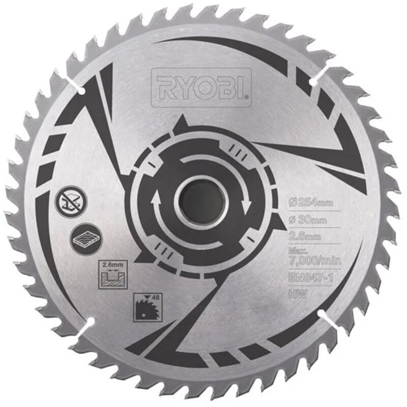 Ryobi Disque de Coupe SB254T48A1 Ø 254 mm