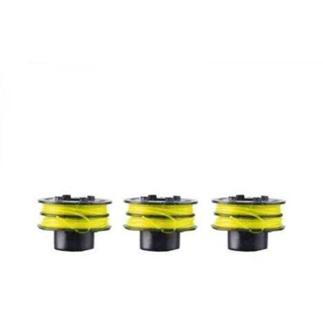 RYOBI Lot de 3 bobines double fil diamètre 1.2mm RAC119