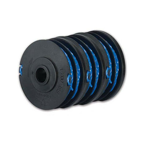 RYOBI Lot de 3 bobines double fil diamètre 1.5mm RAC149