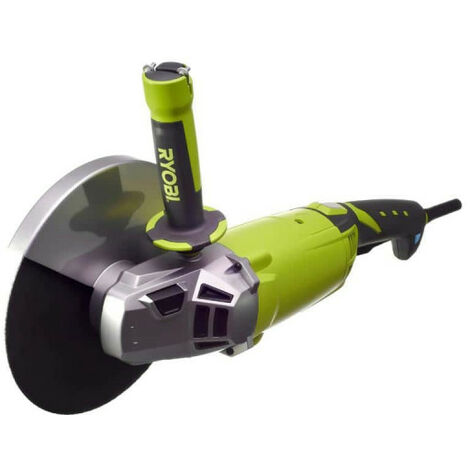 RYOBI Meuleuse d'angle 2000W 230mm - coffret antichoc - Disque diamant EAG2000RSD1