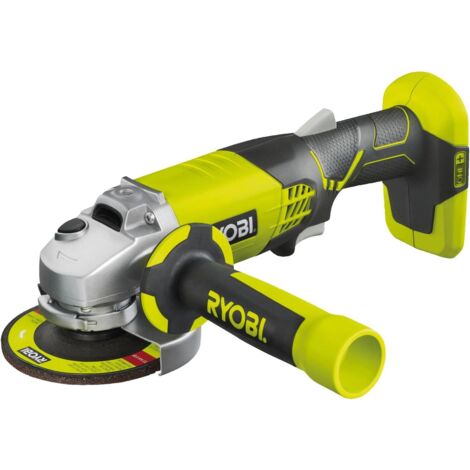 Ryobi - Meuleuse d'angle à batterie 18V One+ 115 mm ( sans batterie) - R18AG-0 - TNT