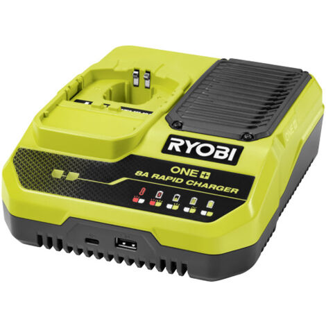 Ryobi ONE+ 8A Rapid Charger 18V RC18180