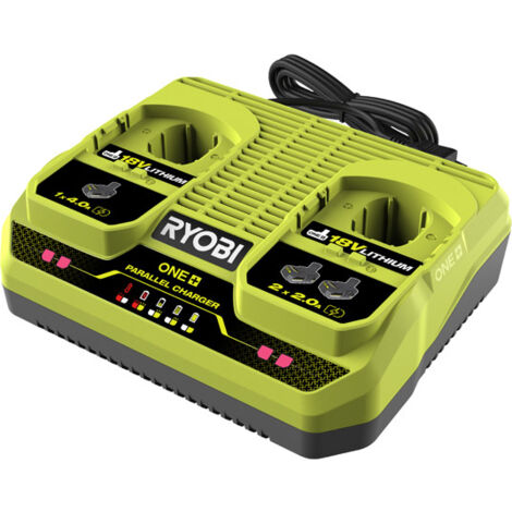 Ryobi ONE+ Dual Port Parallel Charger 18V RC18240