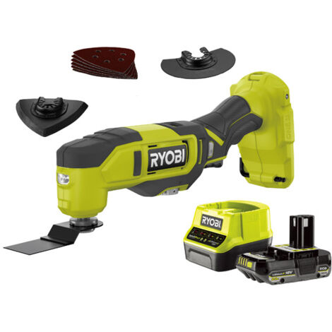 Ryobi ONE+ Multi-Tool Kit (1x 2.0Ah) 18V RMT18-1C20GL