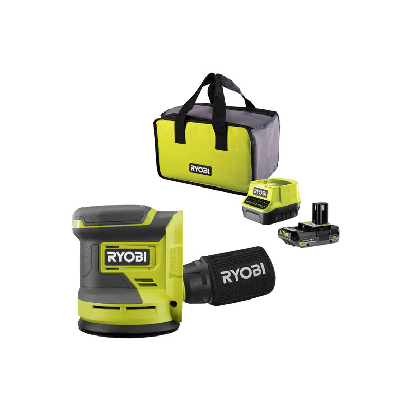 Ryobi ONE+ Random Orbital Sander Kit (1x 2.0Ah) 18V RROS18-1C20SL