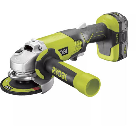 Ryobi – Pack de 4 outils électroportatifs 18V – Perceuse-visseuse, scie sauteuse, meuleuse, ponceuse – 2 batteries 2.0Ah + 5.0Ah – Sac de transport inclus - R18CK4B-252S