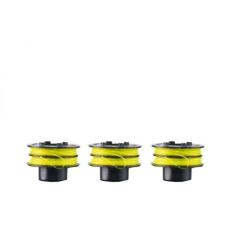 RYOBI Pack of 3 double-line spools, 1.2mm diameter RAC119