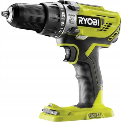 RYOBI Perceuse à percussion 18V One+ sans batterie ni chargeur R18PD3-0