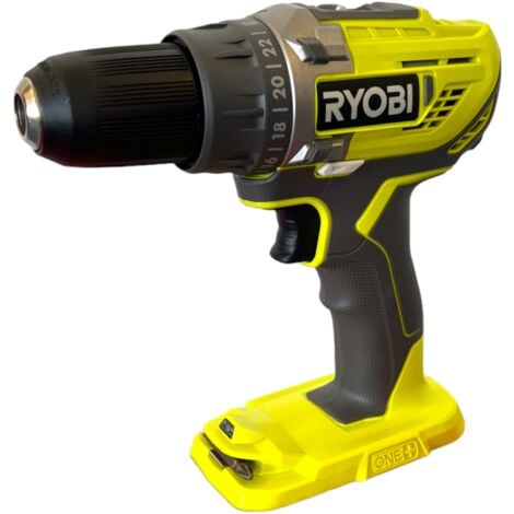 RYOBI Perceuse-visseuse 18V One+ sans batterie ni chargeur R18DD3-0