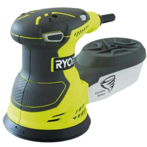 Ponceuse excentrique électrique RYOBI 300W 125mm ROS300
