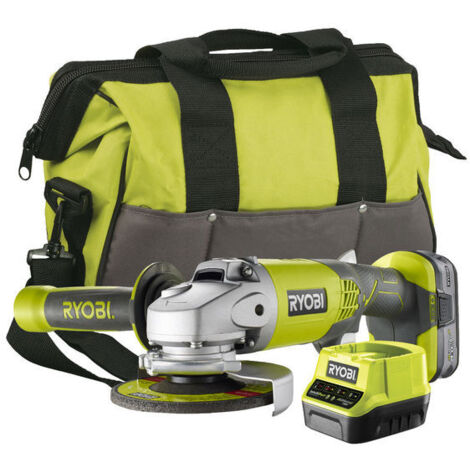 Ryobi R18AG-140S Amoladora angular sin cable 18 V 4.0 Ah
