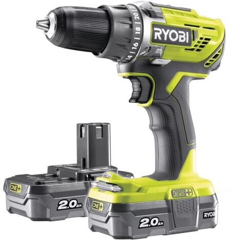 Ryobi R18DD3-220S taladro atornillador 18V verde y negro