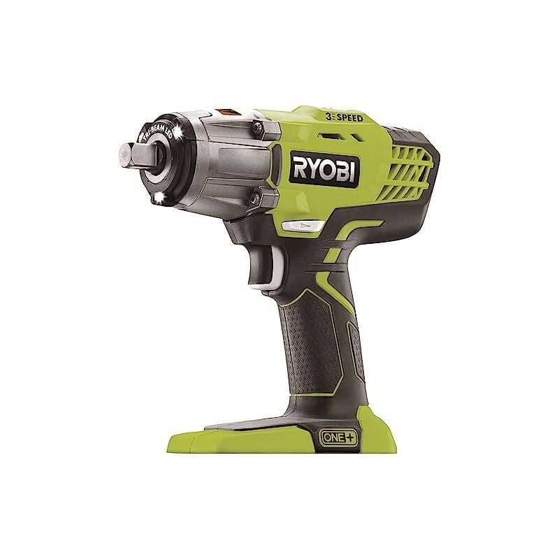 R18IW3-0 Clé à chocs 18V Batterie 1/2' Carré 400Nm Corps uniquement - Ryobi